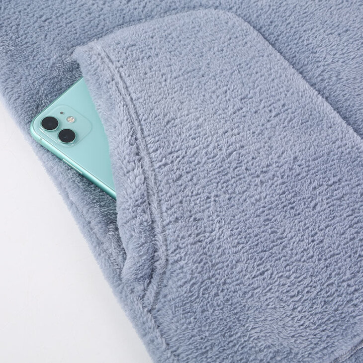 Coral Velvet Pajamas Women Wear Hoodies - Image 7