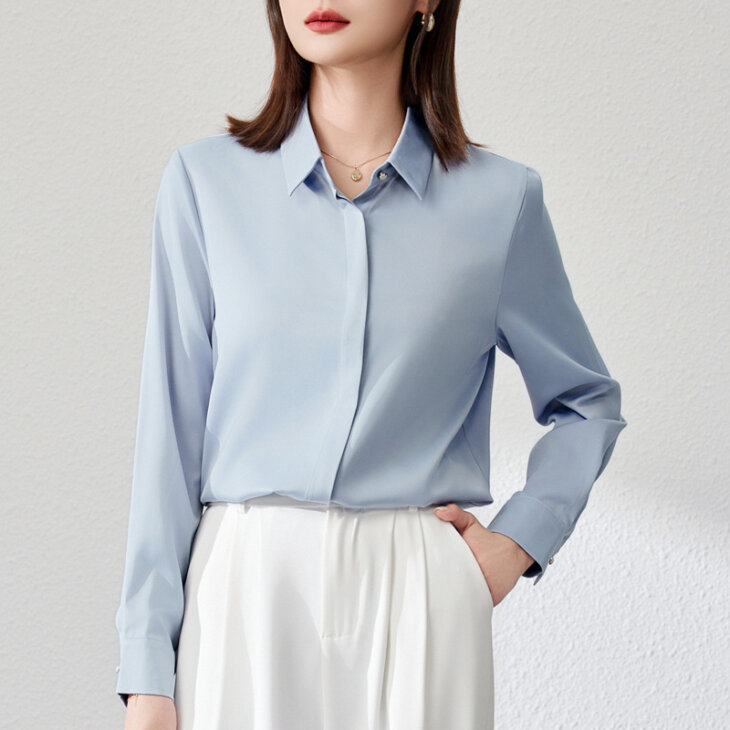Elegant Satin Work Blouse