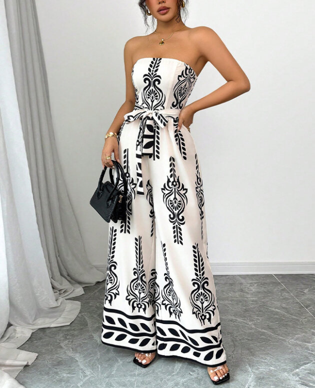 Savannah Strapless Jumpsuit
