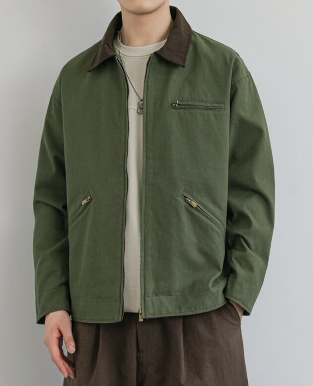 Coat Men's Autumn And Winter American Retro