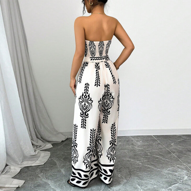 Savannah Strapless Jumpsuit - Image 5
